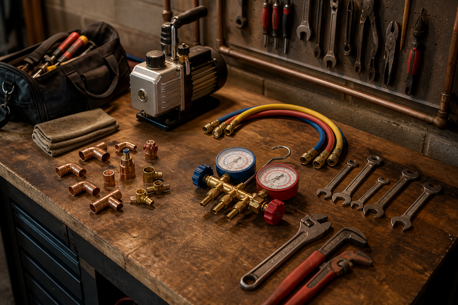 Bill Mohn Heating & AC workshop